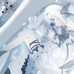 This is a pixiv picture whose title is 箱庭.