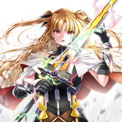 This is a pixiv picture whose title is フェイト.