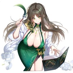 This is a pixiv picture whose title is 드레스 수아.