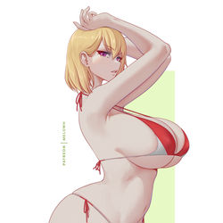This is a pixiv picture whose title is Cha Hae-in.