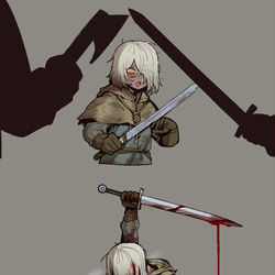 This is a pixiv picture whose title is 中世纪旅行记.