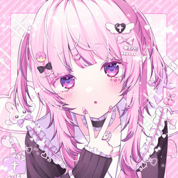This is a pixiv picture whose title is ♡.
