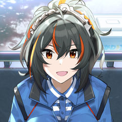 This is a pixiv picture whose title is バレンタイン配達人の朱鳶さん.