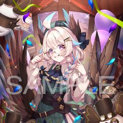 This is a pixiv picture whose title is お仕事 エナー・アールウェットさん誕生日グッズイラスト2025.