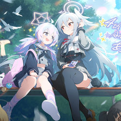 This is a pixiv picture whose title is 🎶🕊️.