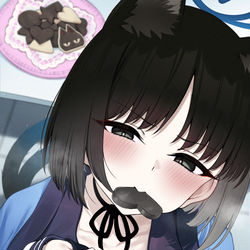 This is a pixiv picture whose title is んっ...///.