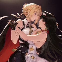 This is a pixiv picture whose title is イヴアス.
