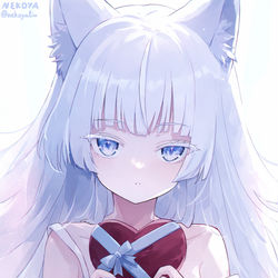 This is a pixiv picture whose title is AWPちゃんからのバレンタインチョコ....
