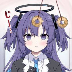 This is a pixiv picture whose title is 催眠されちゃうユウカ🌸.