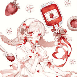 This is a pixiv picture whose title is 中毒者.