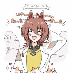 This is a pixiv picture whose title is らくがき(女性トレーナーいます).