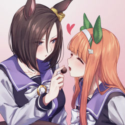 This is a pixiv picture whose title is スズグル Happy Valentine💞🍫🎁.