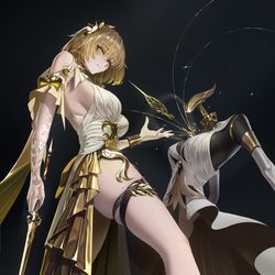 This is a pixiv picture whose title is 星穹铁道阿格莱雅.