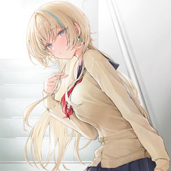 This is a pixiv picture whose title is 派手な子.
