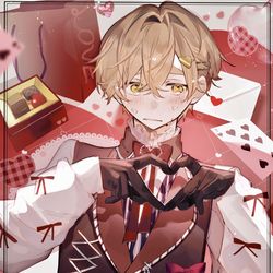 This is a pixiv picture whose title is OCバレンタイン.