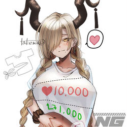 This is a pixiv picture whose title is アズールレーン　尾張　公開Tシャツチャレンジpart2.