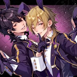 This is a pixiv picture whose title is 『とらわれちゃえ…💜』.