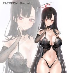 This is a pixiv picture whose title is Tsukatsuki Rio (調月リオ).