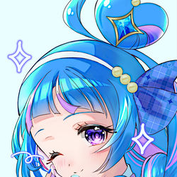 This is a pixiv picture whose title is キュアウインク.