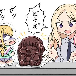 This is a pixiv picture whose title is ぷちたさんのバレンタイン.