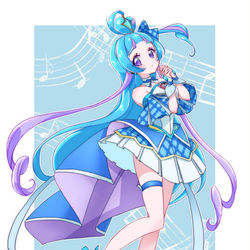 This is a pixiv picture whose title is キュアウインク.