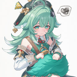 This is a pixiv picture whose title is huohuo.