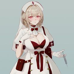 This is a pixiv picture whose title is Vampire Nurse.