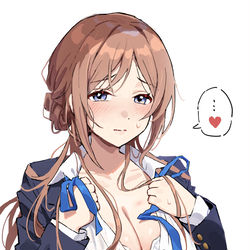 This is a pixiv picture whose title is 目があっただけで激しくセッしてしまう…….