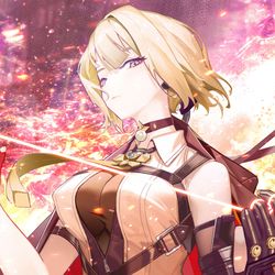 This is a pixiv picture whose title is 伊芙琳.