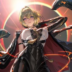 This is a pixiv picture whose title is Evelyn Chevalier.