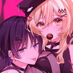This is a pixiv picture whose title is バレンタイン.