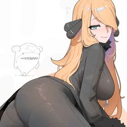This is a pixiv picture whose title is Cynthia👑.