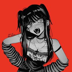 This is a pixiv picture whose title is 無題.