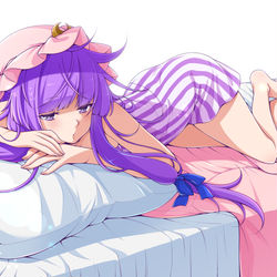 This is a pixiv picture whose title is パチュリー様.