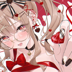 This is a pixiv picture whose title is 「 あーん…」.