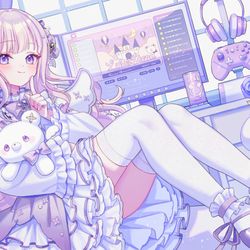 This is a pixiv picture whose title is Skeb.