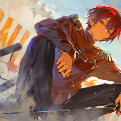 This is a pixiv picture whose title is 無題.