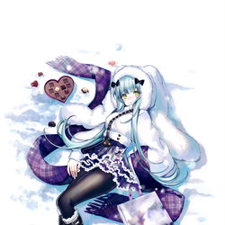 This is a pixiv picture whose title is 小冬兔.