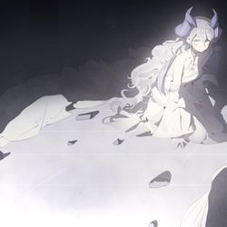 This is a pixiv picture whose title is First contact.