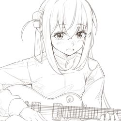 This is a pixiv picture whose title is ひとり.