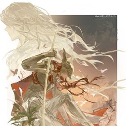 This is a pixiv picture whose title is 追忆.