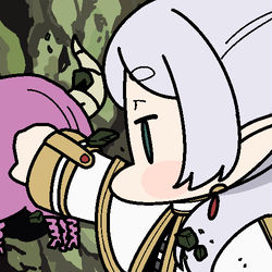 This is a pixiv picture whose title is フリーレン.