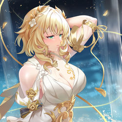 This is a pixiv picture whose title is Aglaea 阿格莱雅.