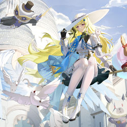This is a pixiv picture whose title is 菲比.