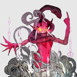 This is a pixiv picture whose title is ラブトロス.