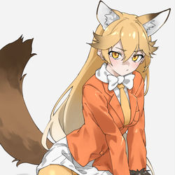 This is a pixiv picture whose title is キタキツネ.