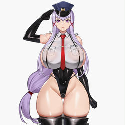 This is a pixiv picture whose title is サキヤ セクシーポリス.