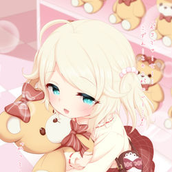 This is a pixiv picture whose title is 🌸🐻こずえちゃん、お誕生日おめでとう！🎂🎉.