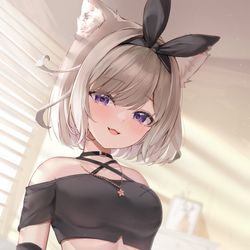 This is a pixiv picture whose title is 夜絆ニウ.