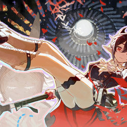 This is a pixiv picture whose title is 隐德莱希.